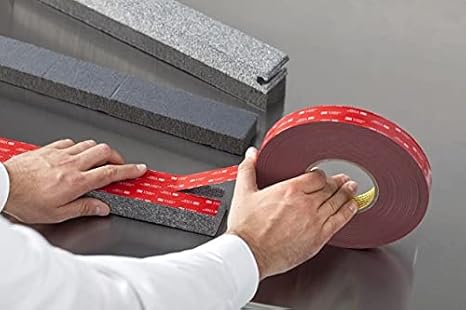 3M VHB 5952 Double-Sided Adhesive Tape — Permanent Bonding Solution (19mm x 3m, Black)