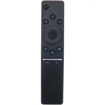 Front view of universal Samsung remote with 50-button layout