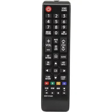 Front view of Samsung BN59-01268D compatible remote control