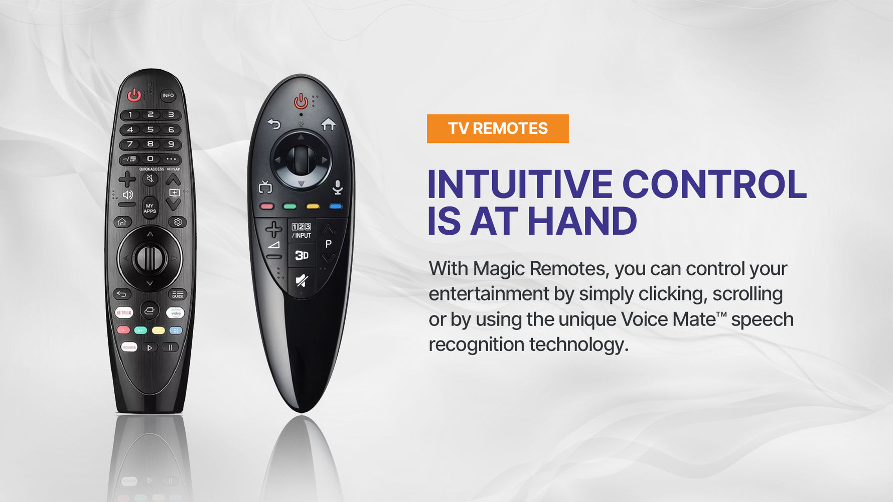 Compatible remote controls & Water Filter Magic Remote